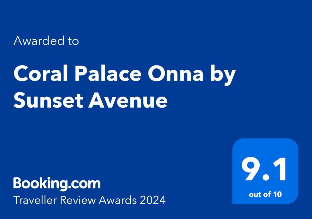 Coral Palace Onna By Sunset Avenue Exteriér fotografie